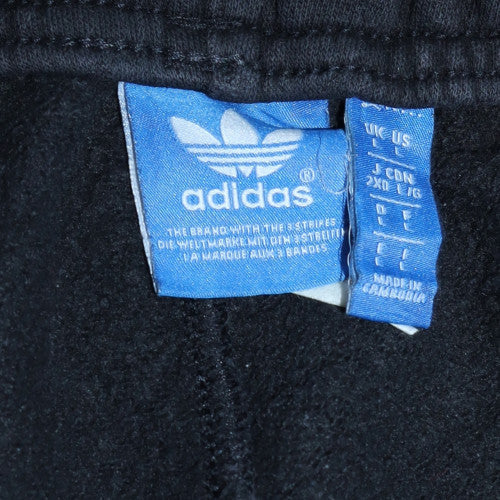 Mens UK Size 2XL adidas Regular Fit Jogger Black Trousers