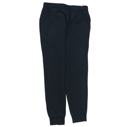 Mens UK Size S PUMA Regular Fit Jogger Black Trousers
