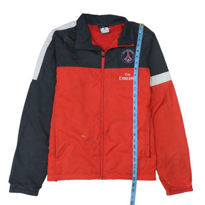 Nike Paris Saint-Germain Red Black Full Zip Men's M Sports Jacket