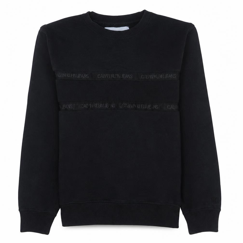 Mens UK Size M Calvin Klein Jeans Black Pullover Sweatshirt