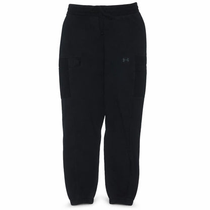 Mens UK Size S Under armour Relaxed Fit Jogger Black Trousers