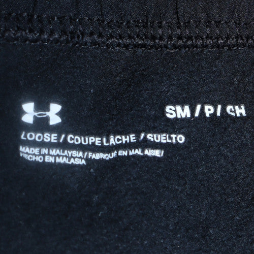 Mens UK Size S Under armour Relaxed Fit Jogger Black Trousers