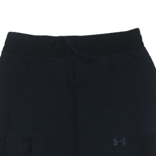 Mens UK Size S Under armour Relaxed Fit Jogger Black Trousers