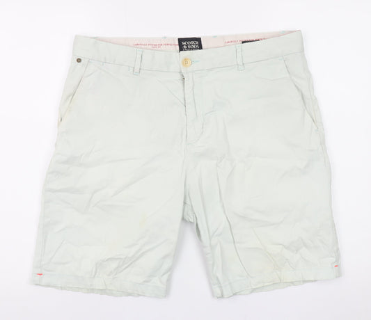 Scotch & Soda Men’s Beige Chino Shorts Size 32 Regular Fit