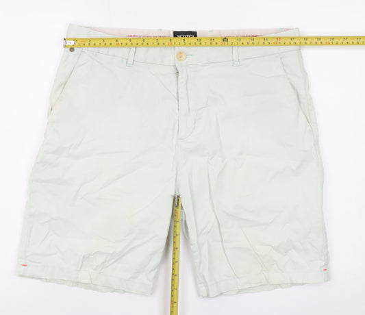 Scotch & Soda Men’s Beige Chino Shorts Size 32 Regular Fit