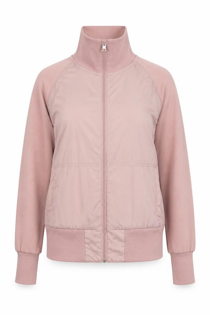 Womens UK Size L Mitch & Co. Pink Bomber Jacket