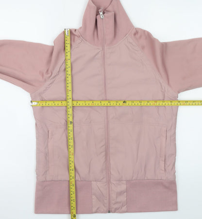 Womens UK Size L Mitch & Co. Pink Bomber Jacket