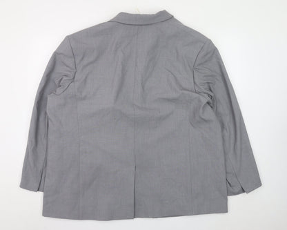 Marks and Spencer Women’s Grey Blazer Size 24 Regular Fit