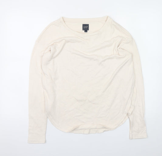 Womens UK Size XS Gap Beige Pullover Jumper