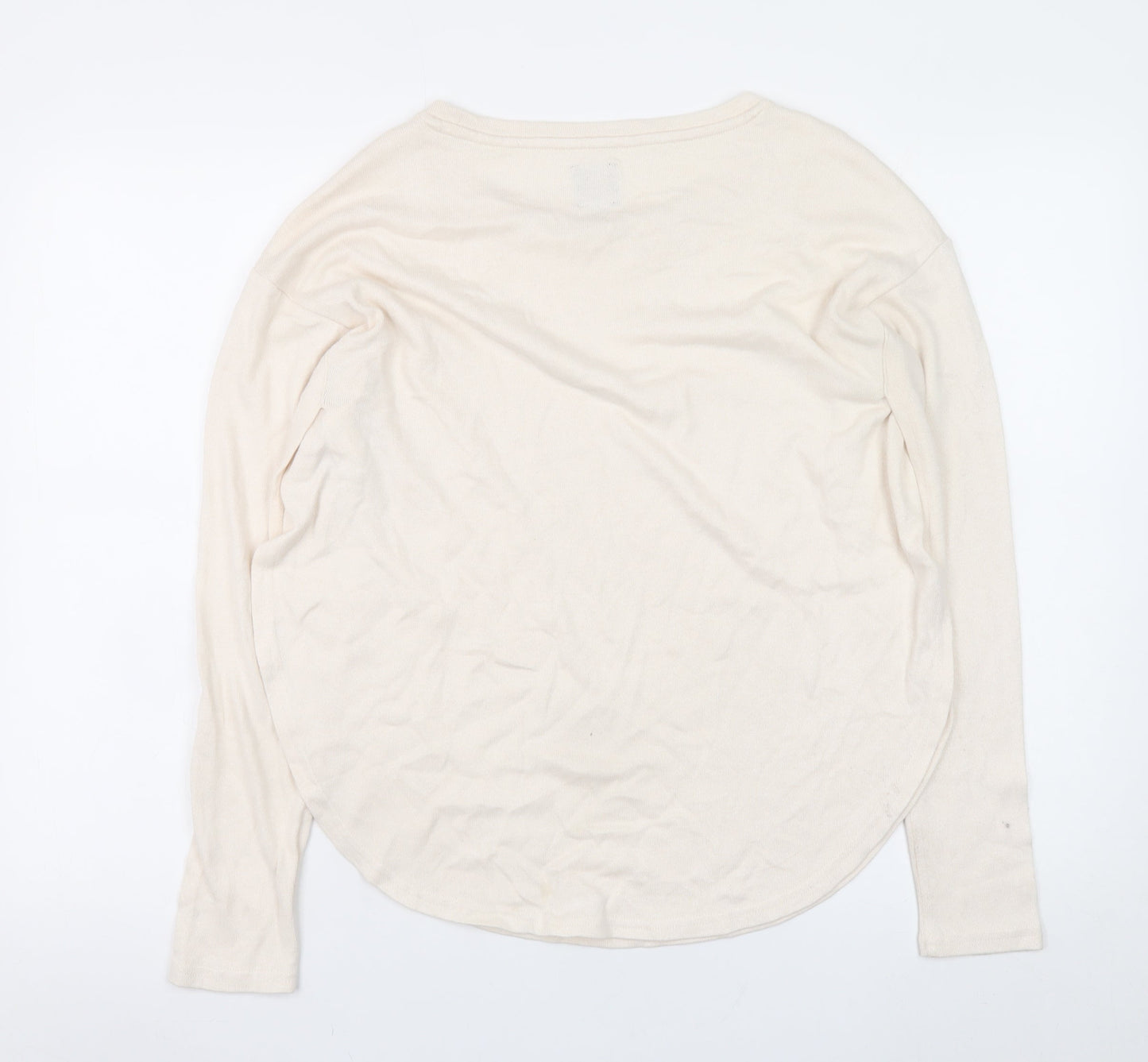 Womens UK Size XS Gap Beige Pullover Jumper