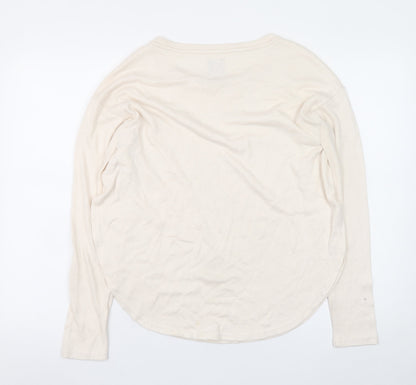 Womens UK Size XS Gap Beige Pullover Jumper