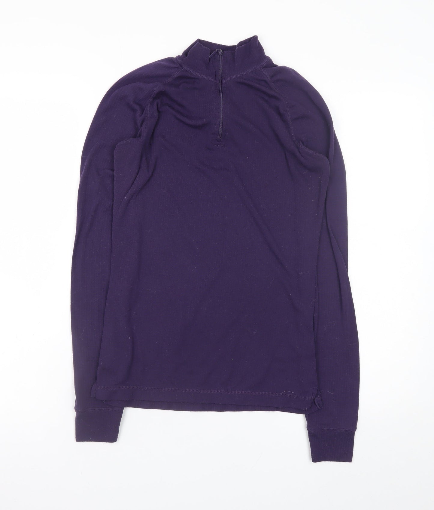 Womens UK Size 14 Parallel Purple Pullover Sweatshirt