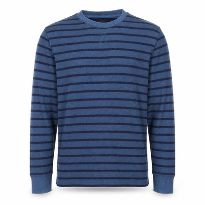 NEXT Teens Blue Striped Cotton Blend Long Sleeve Pullover Jumper XS