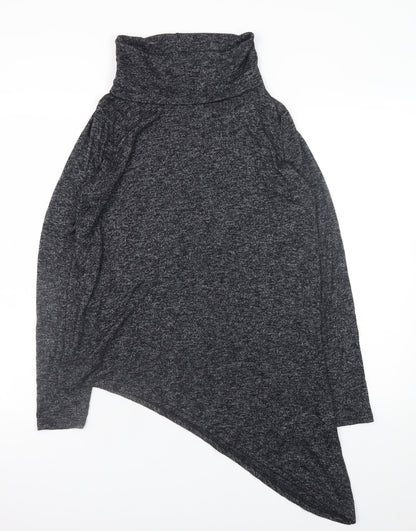 Womens UK Size 12 New Look Grey Pullover Jumper