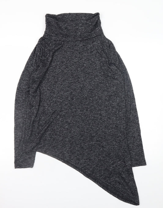 Womens UK Size 12 New Look Grey Pullover Jumper