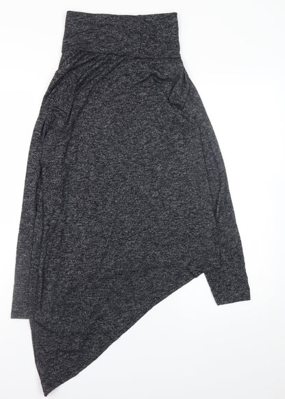 Womens UK Size 12 New Look Grey Pullover Jumper