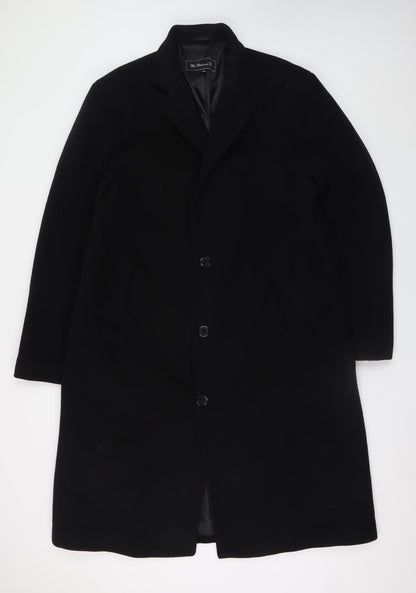 Womens UK Size 18 The Platinum Tailor Black Overcoat
