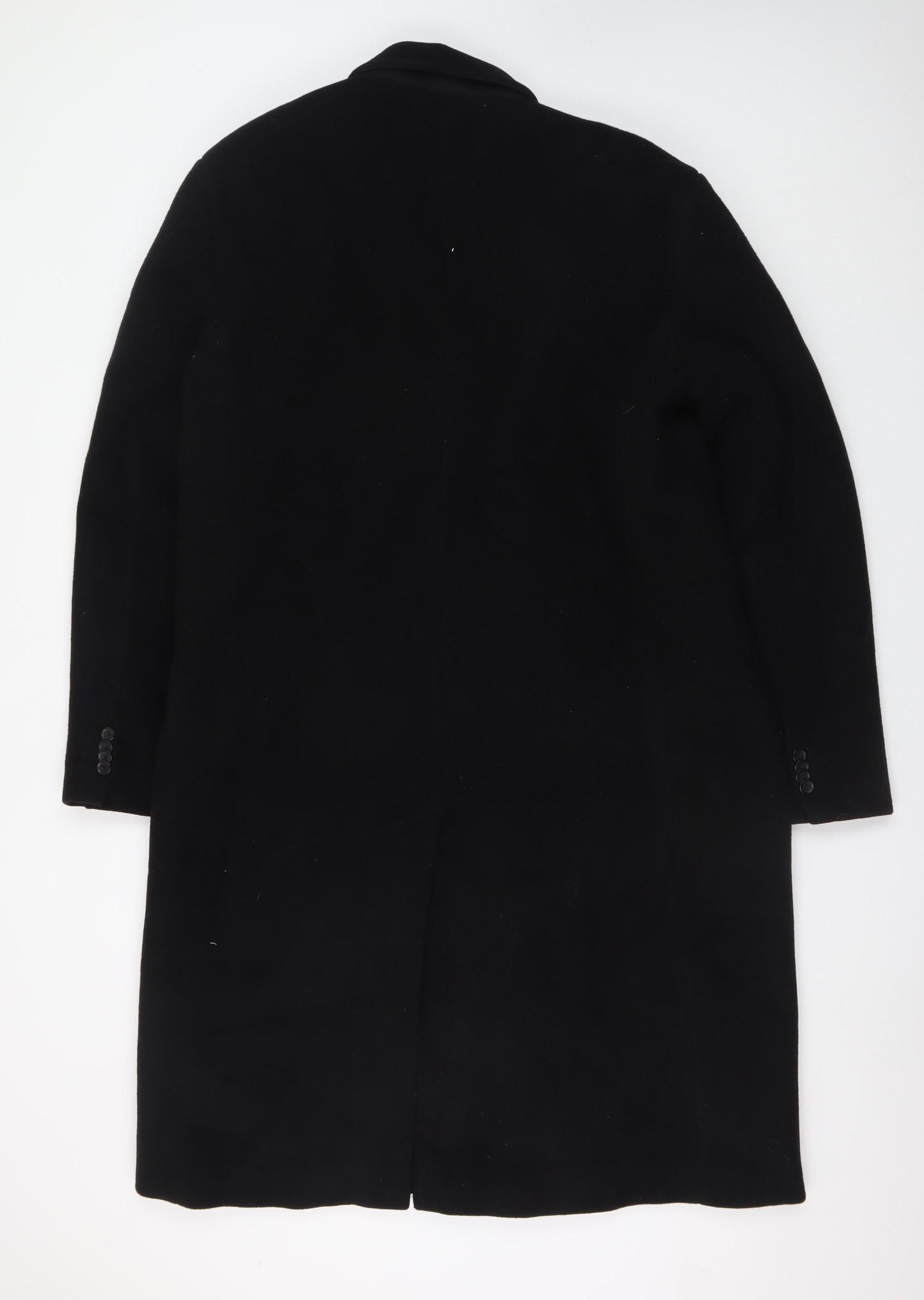 Womens UK Size 18 The Platinum Tailor Black Overcoat