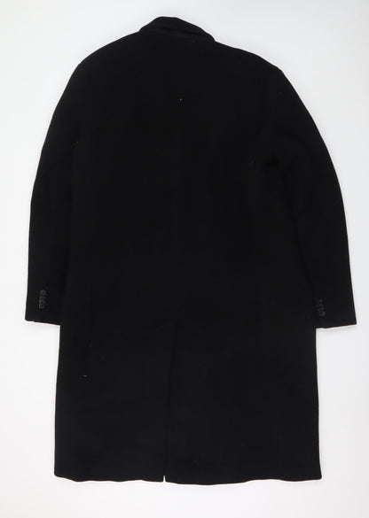 Womens UK Size 18 The Platinum Tailor Black Overcoat