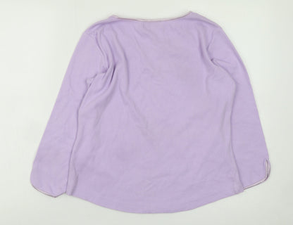 Womens UK Size M Ambrielle Purple Basic Blouse
