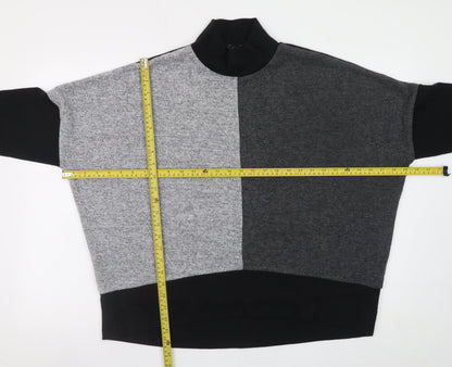 Womens UK Size 12 M&Co Multicoloured Pullover Jumper