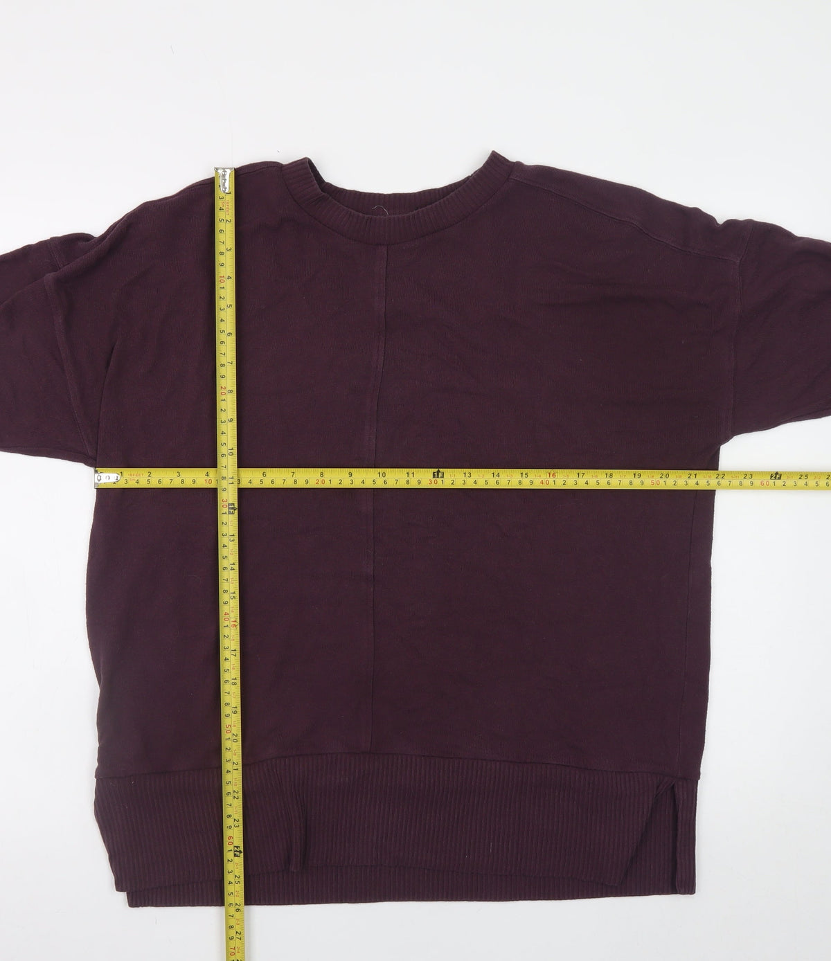 Mens UK Size L NEXT Purple Pullover Jumper