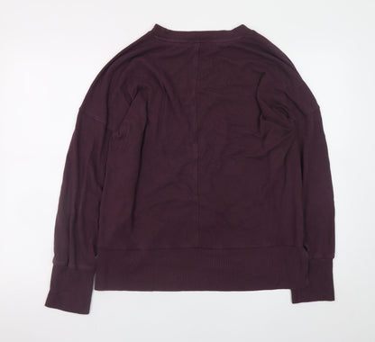 Mens UK Size L NEXT Purple Pullover Jumper