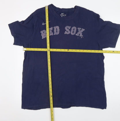 Mens UK Size L Nike Blue  T-Shirt