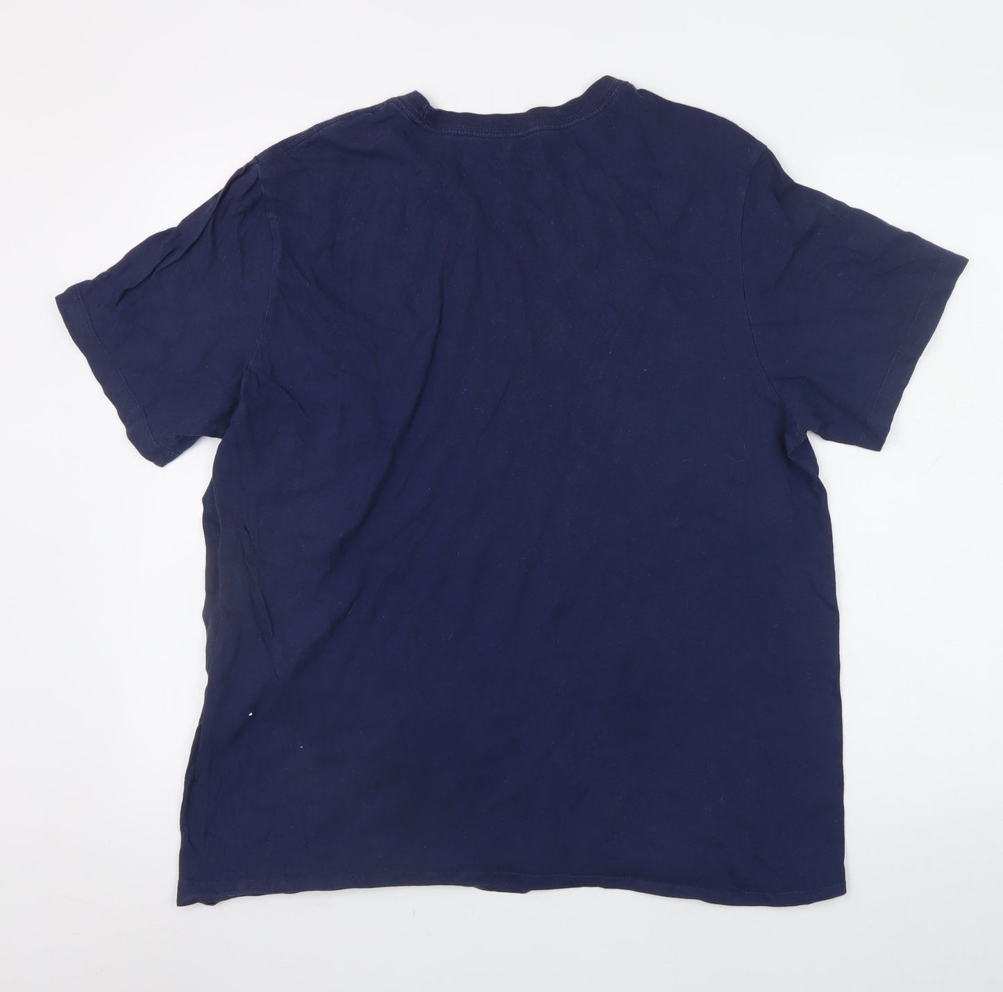 Mens UK Size L Nike Blue  T-Shirt