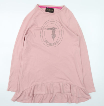 Girls UK Size 16 Years Trussardi T-Shirt Dress