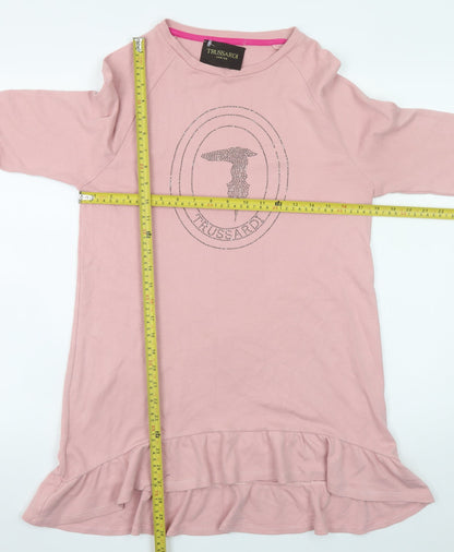 Girls UK Size 16 Years Trussardi T-Shirt Dress