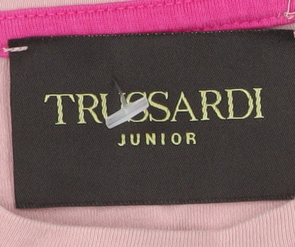 Girls UK Size 16 Years Trussardi T-Shirt Dress