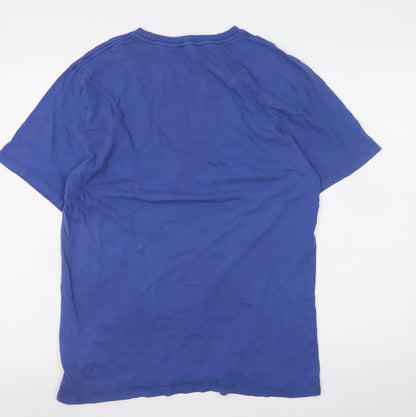 Mens UK Size L Reiss Blue  T-Shirt