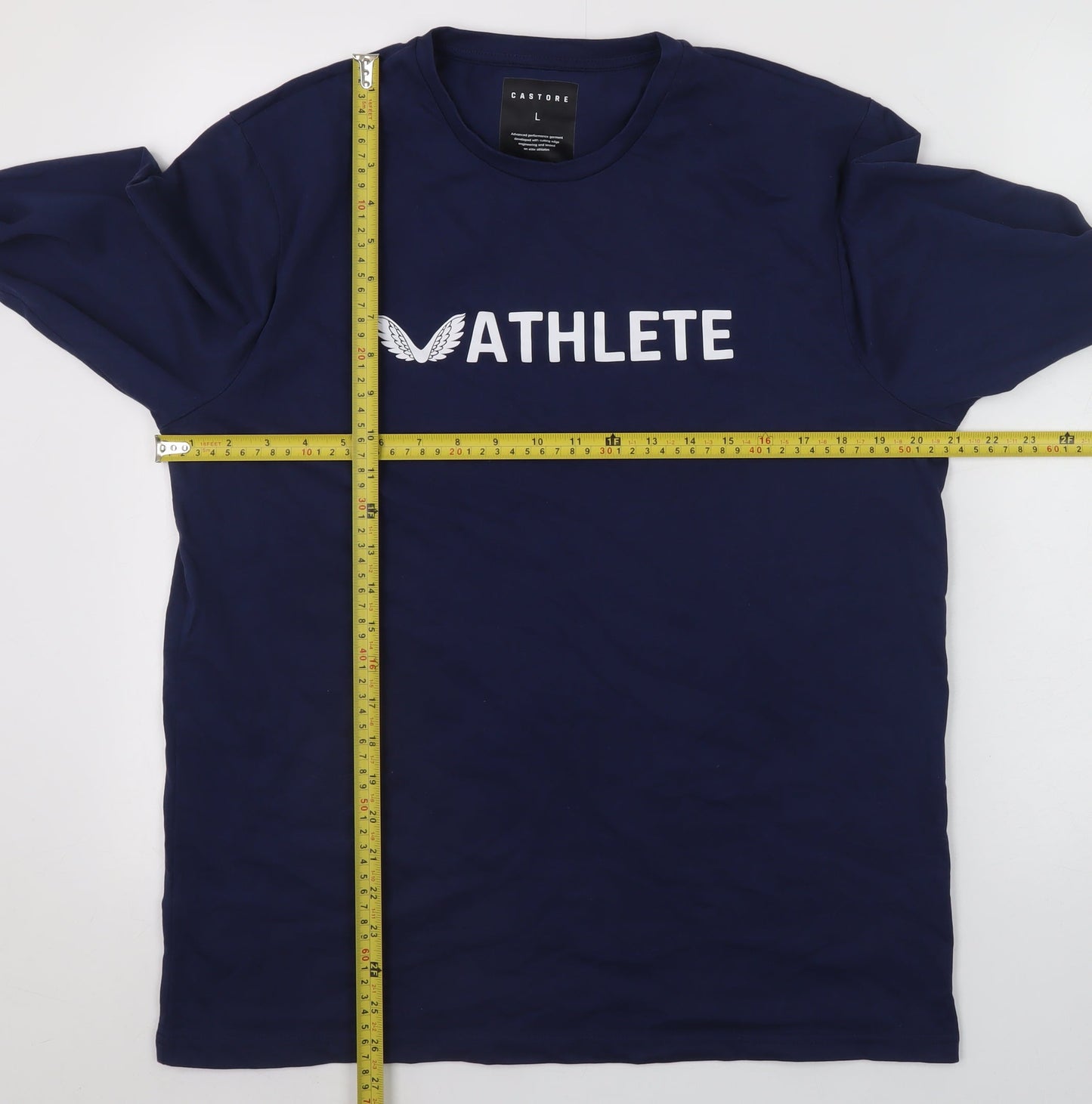 Mens UK Size L Castore Blue  T-Shirt