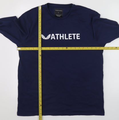 Mens UK Size L Castore Blue  T-Shirt