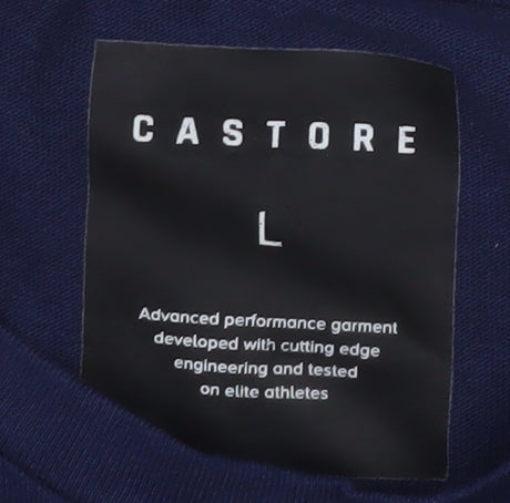Mens UK Size L Castore Blue  T-Shirt