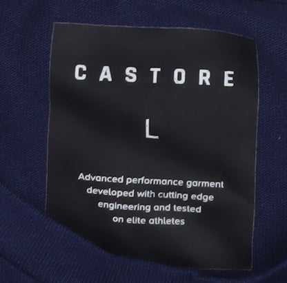 Mens UK Size L Castore Blue  T-Shirt