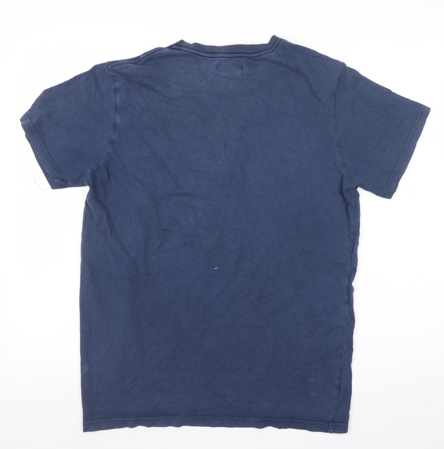 Mens UK Size M adidas Blue  T-Shirt