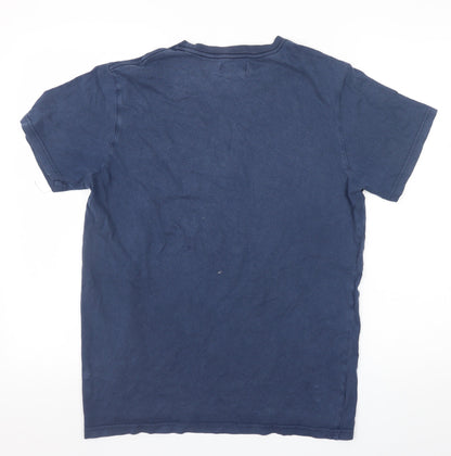 Mens UK Size M adidas Blue  T-Shirt