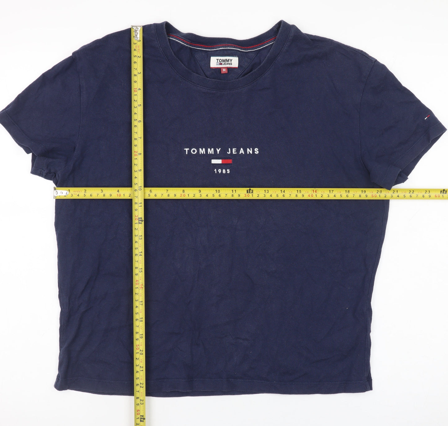 Mens UK Size M Tommy Jeans Blue  T-Shirt