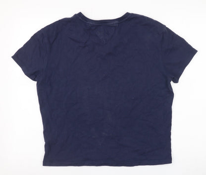 Mens UK Size M Tommy Jeans Blue  T-Shirt