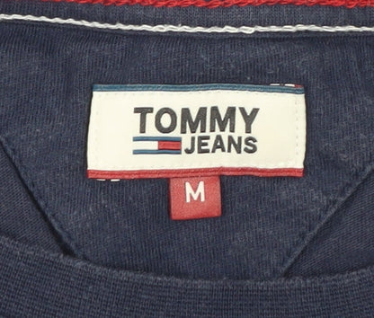 Mens UK Size M Tommy Jeans Blue  T-Shirt
