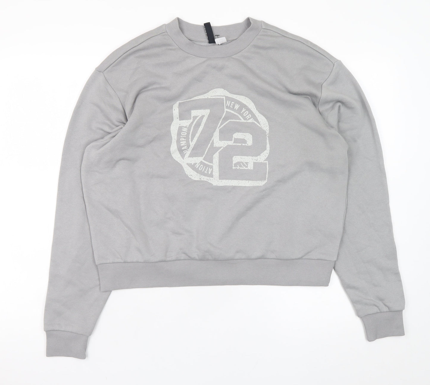 Mens UK Size M H&M Grey Pullover Sweatshirt