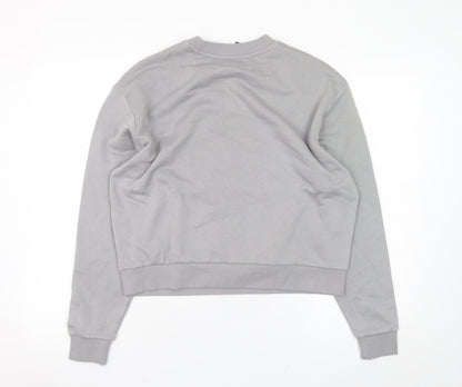 Mens UK Size M H&M Grey Pullover Sweatshirt