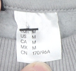 Mens UK Size M H&M Grey Pullover Sweatshirt