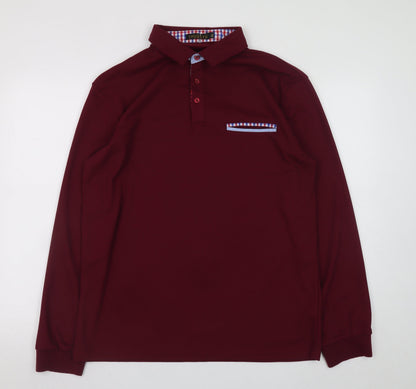 Mens UK Size XL VHUQGVU Polyester Polo Shirt