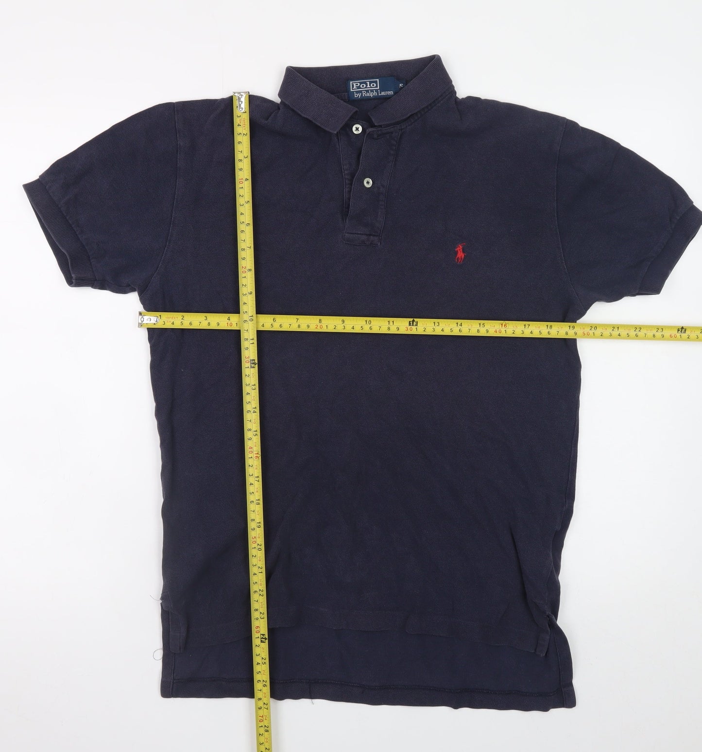 Mens UK Size S Ralph Lauren 100% Cotton Polo Shirt