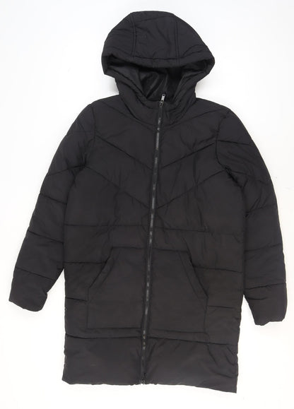 Womens UK Size M Noisy may Black Puffer Jacket