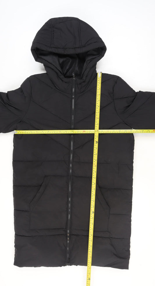 Womens UK Size M Noisy may Black Puffer Jacket