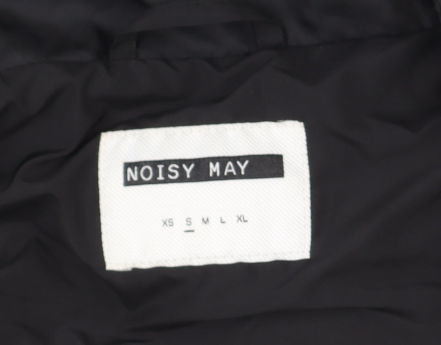 Womens UK Size M Noisy may Black Puffer Jacket